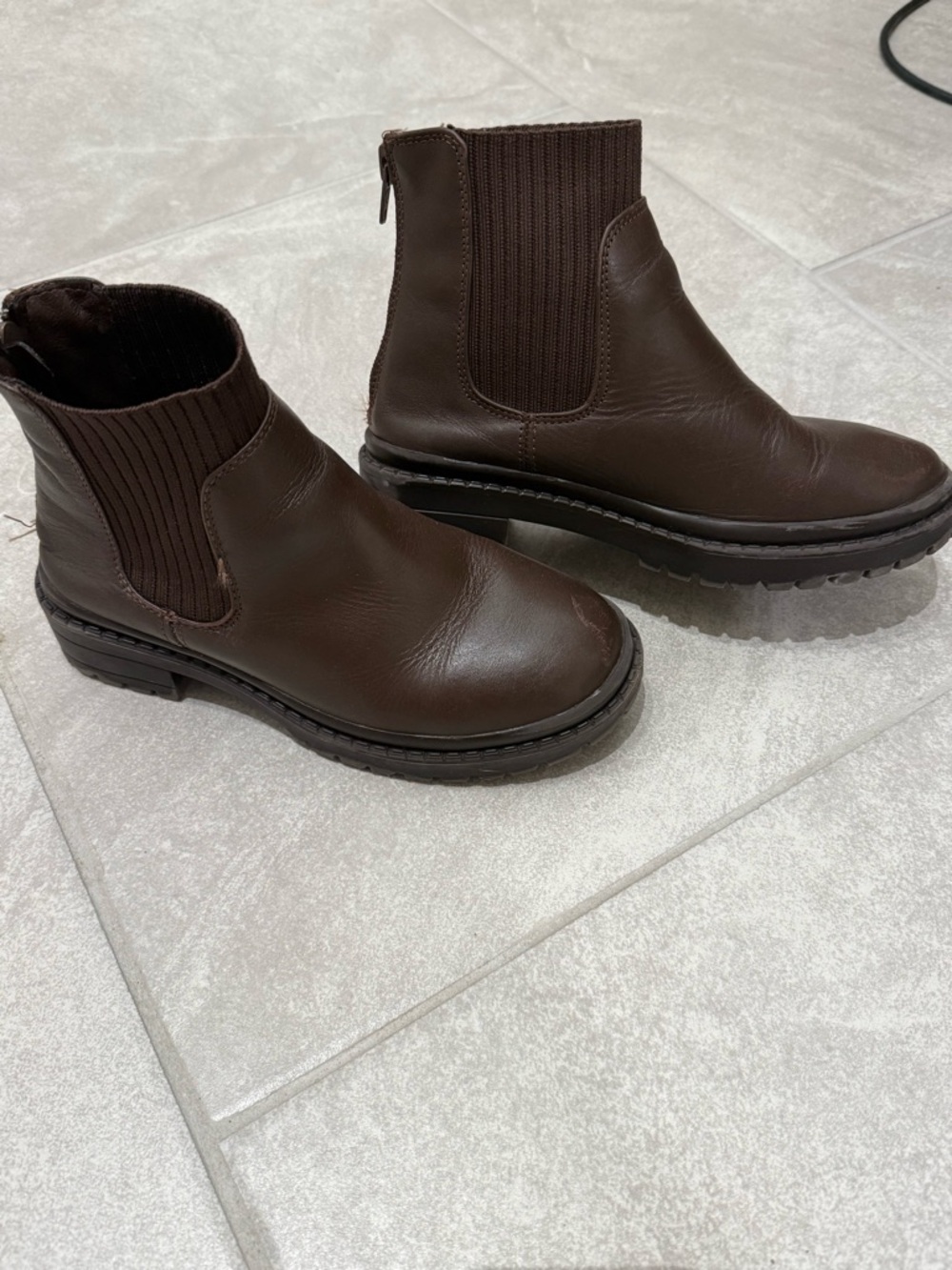 Steve Madden Hazzel Ankle Boots in Brown-2